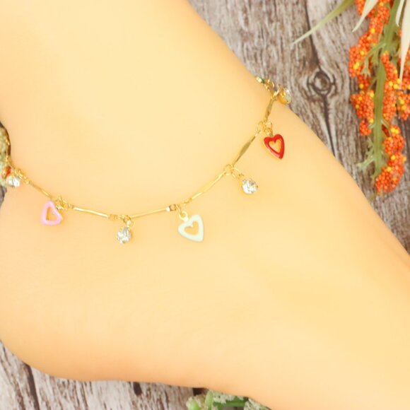 "Dainty Anklet for Women – Elegant Everyday Jewelry & Perfect Gift | MLCRC1415 - Picture 4 of 10
